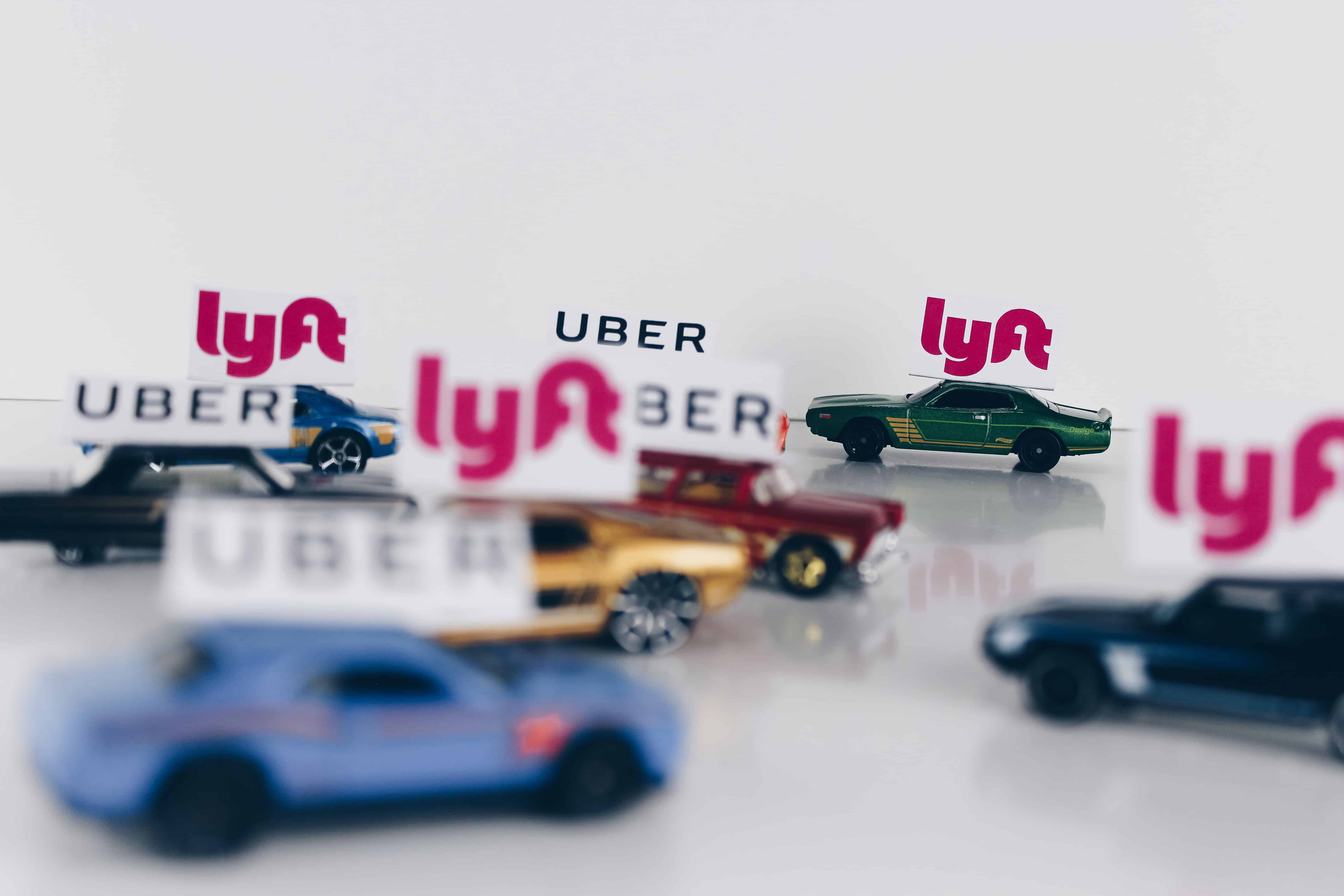 lyft and uber cars - PayReel