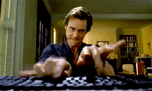 Bruce Almighty Typing -Payreel