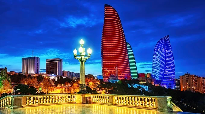 Azerbaijan cityscape