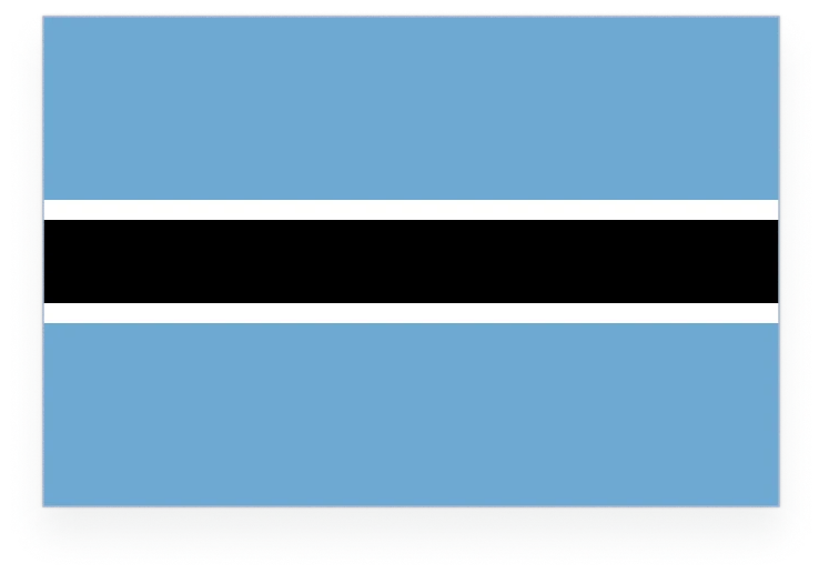 Botswana flag